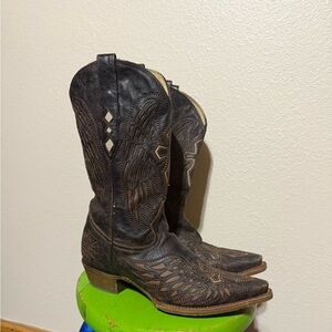 Vintage! Corral Western Cowboy Boots - Men’s 10 D